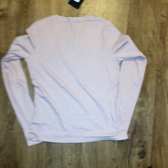 Light Pink Ribbed Top - Picture 3 of 3